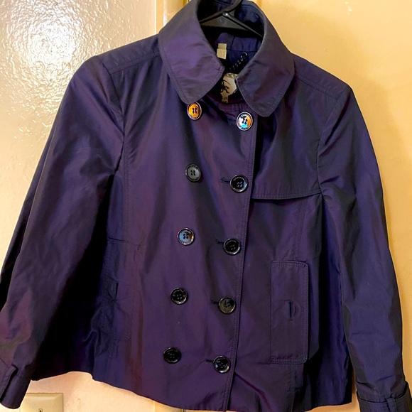 Burberry London Crop trench jacket